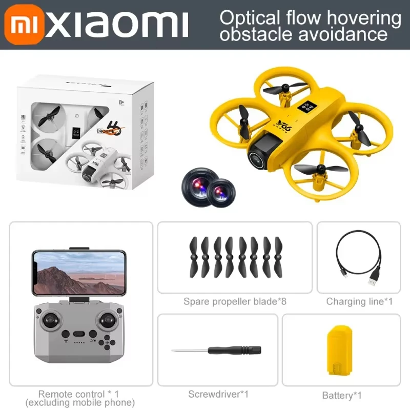 Xiaomi Kids Toys - V66 Mini WiFi Foldable Micro Airplane