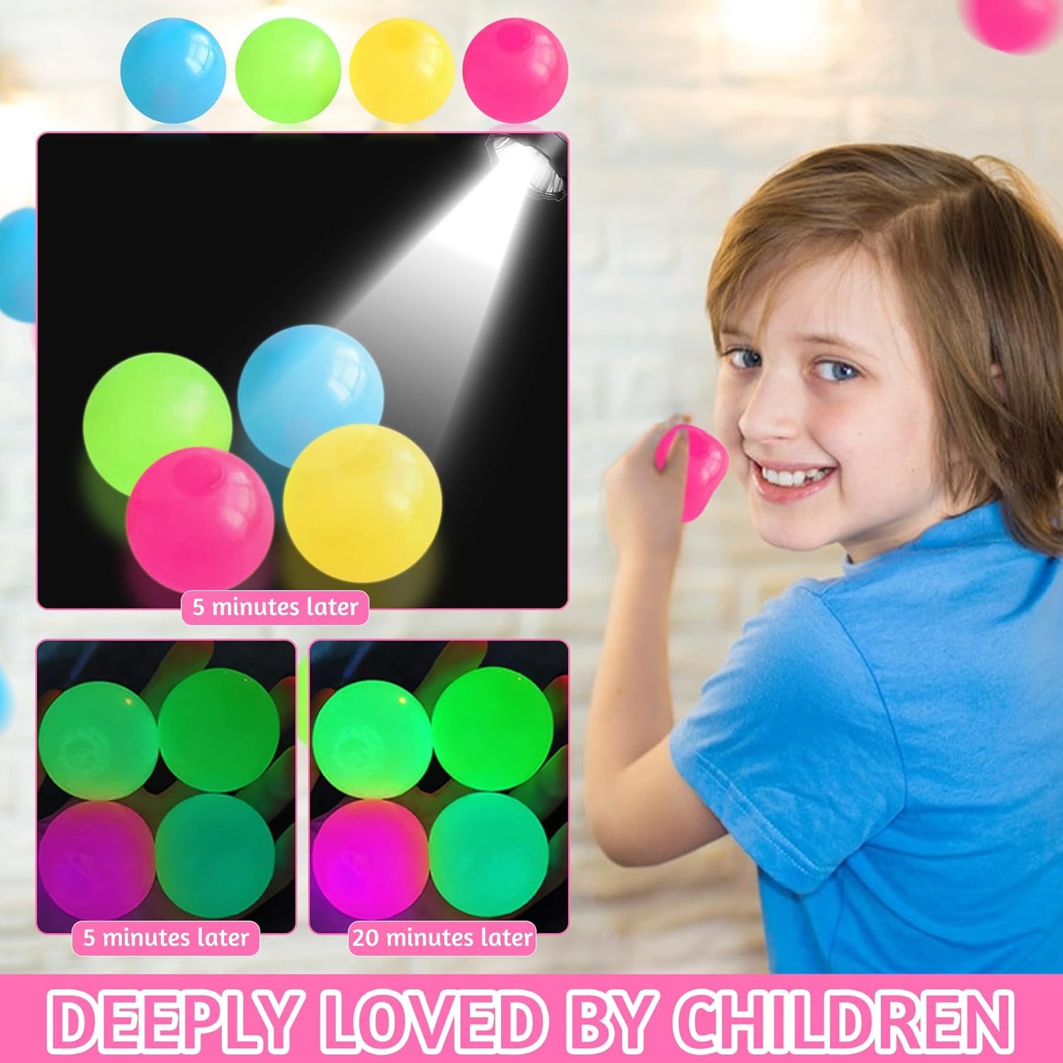 5/10Pcs Glow in The Dark Stick - Kids Toys Under £5 recension och pris