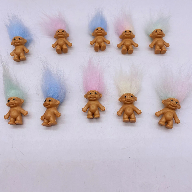 5/10pcs Mini Long Hair Clown D - Kids Toys Under £5 recension och pris