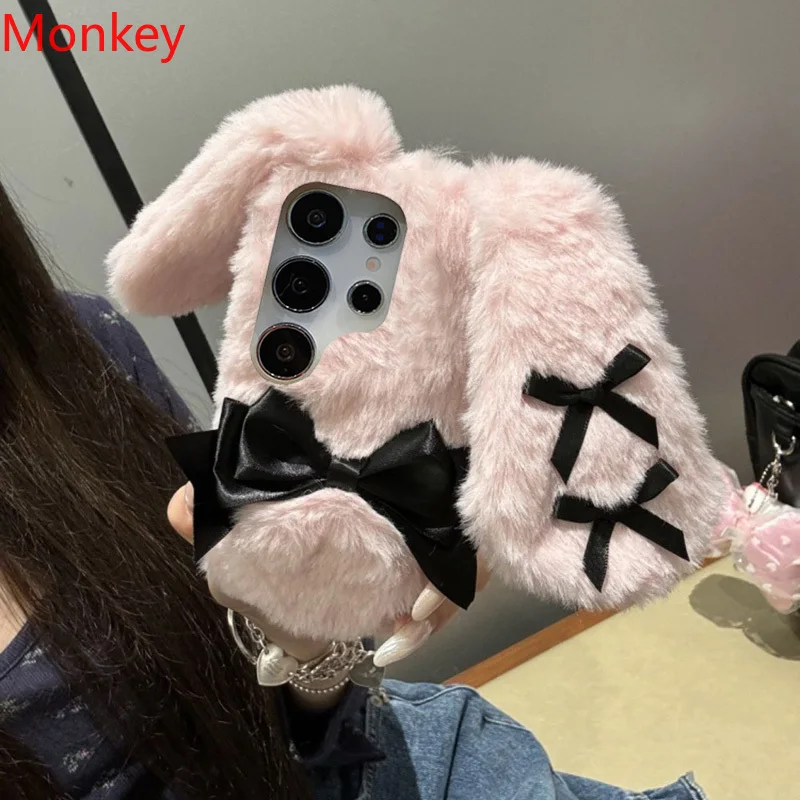 Cute Bow Fluffy Hairy Rabbit E - Xiaomi Kids Toys recension och pris
