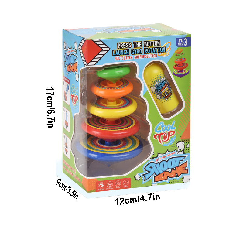 Stacking Spinning Top Toy For  - Kids Toys Under £5 recension och pris