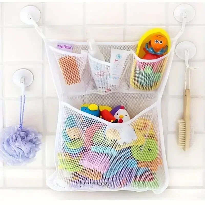 Toy Bag Net Bathroom Organizer - Kids Storage Toys recension och pris