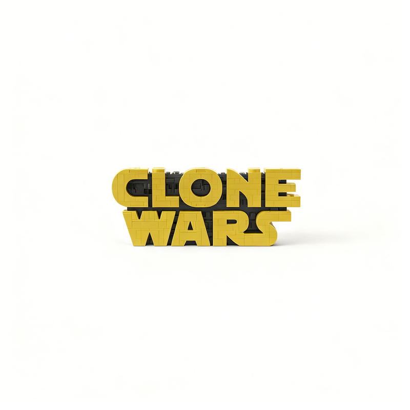 742pcs MOC Clone Wars Logo Sta - Kids Toys Logo recension och pris
