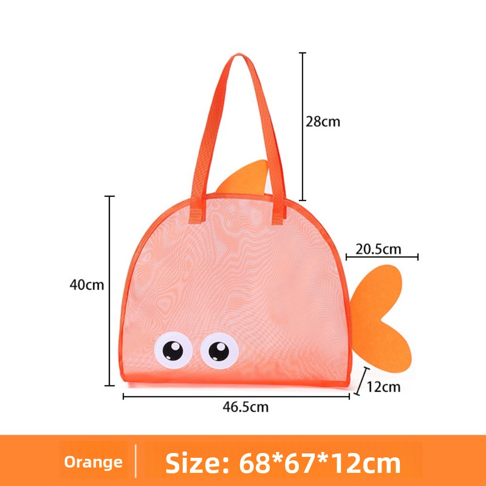 Kids Mesh Beach Bags Colorful  - Kids Storage Toys recension och pris