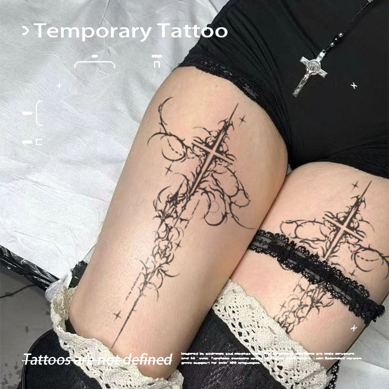 Temporary Tattoos Dark Thorn H - Kids Toys Low Price recension och pris