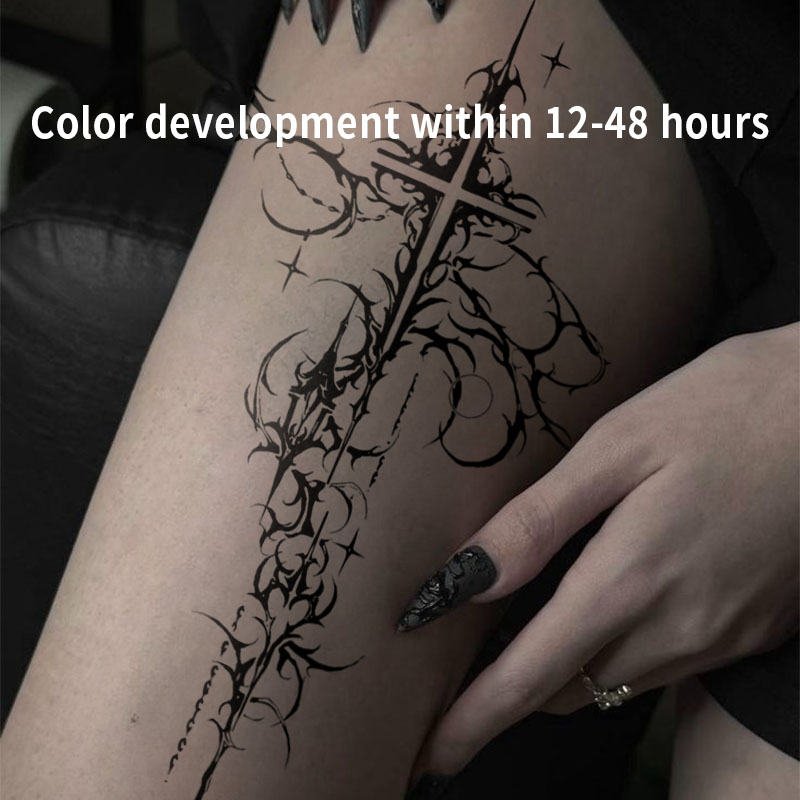 Temporary Tattoos Dark Thorn H - Kids Toys Low Price recension och pris