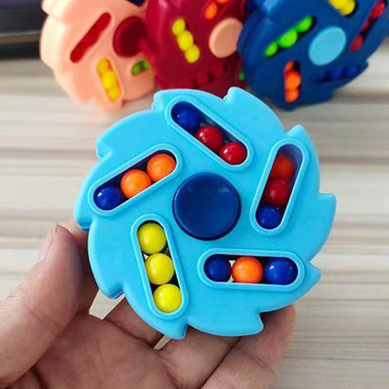 2PCS Magic Rotating Bean Puzzl - Kids Toys Low Price recension och pris