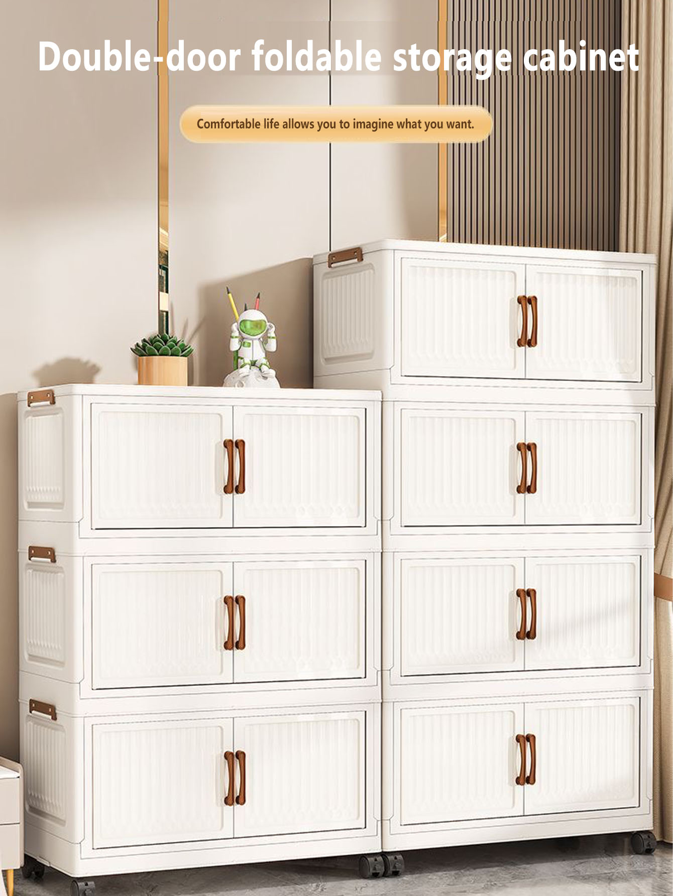 Foldable Plastic Storage Cabin - Kids Storage Toys recension och pris