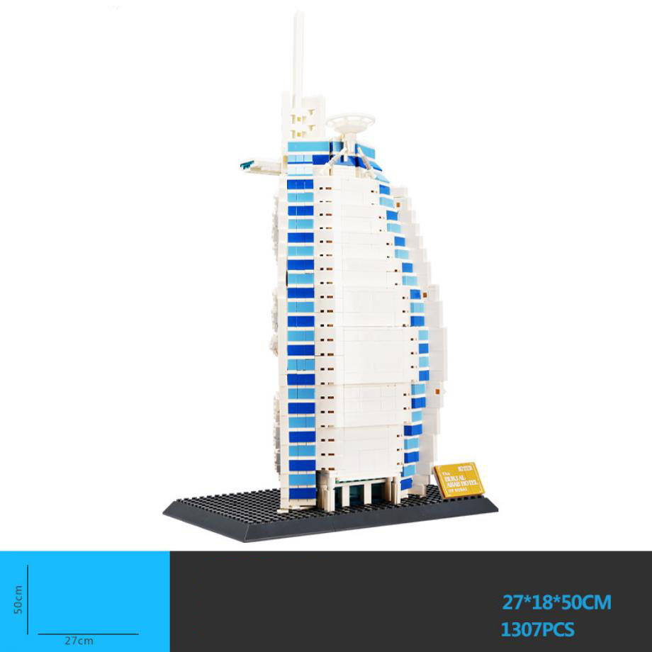 World Famous Architecure Burj  - Kids Toys Uae recension och pris