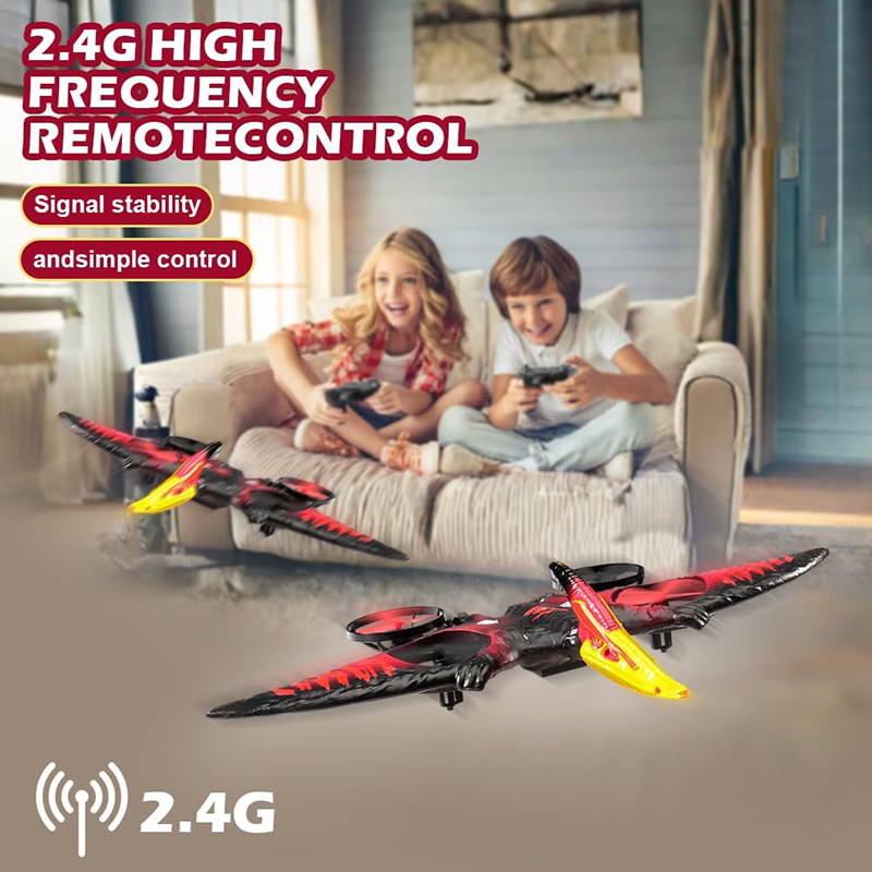 RC Plane Pterosaur 2.4G 6-Axis - Kids Toys Under £5 recension och pris