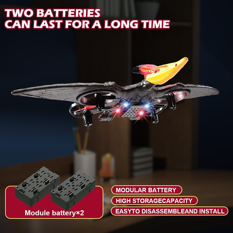 RC Plane Pterosaur 2.4G 6-Axis - Kids Toys Under £5 recension och pris