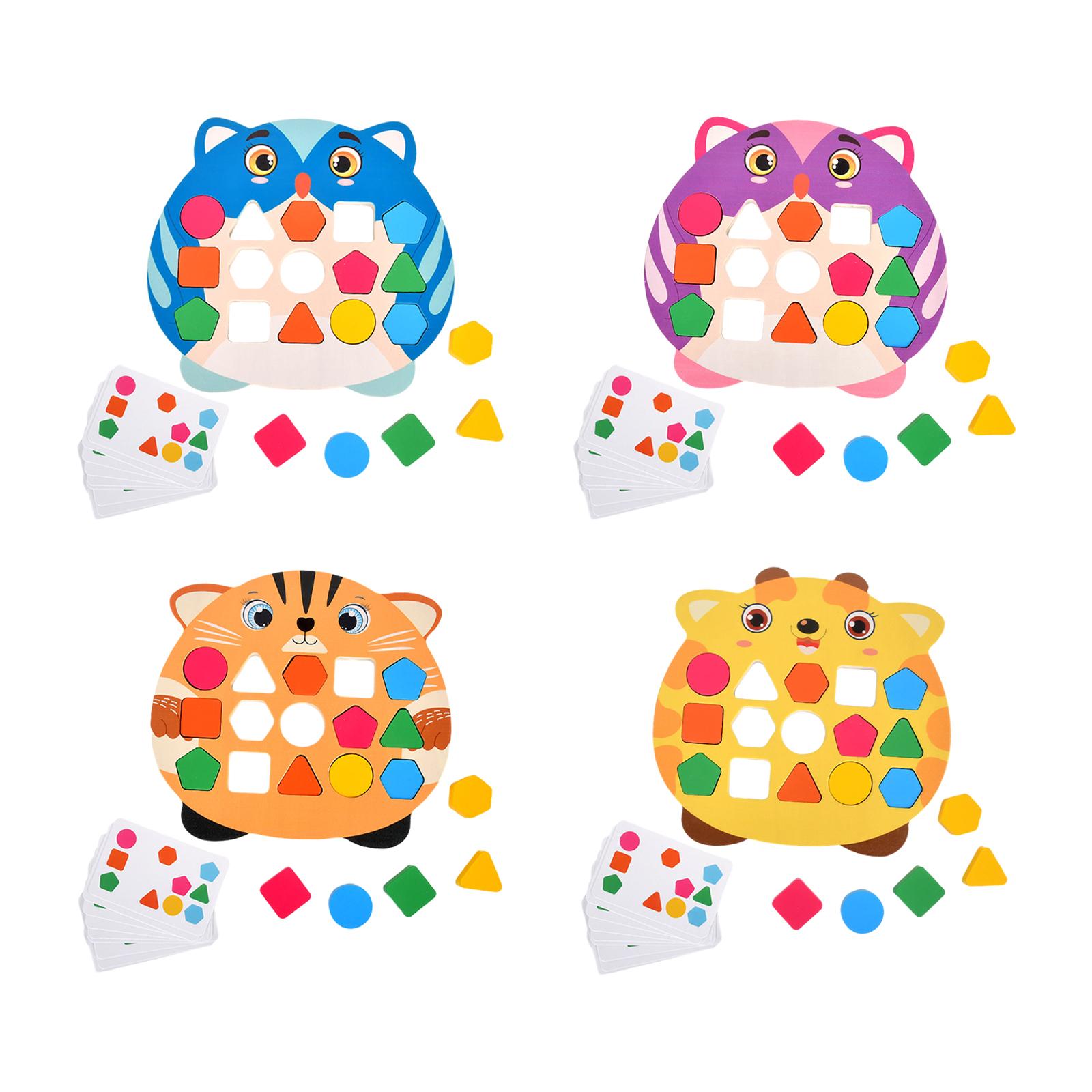 Shape Matching Game Activity T - Kids Toys Under £5 recension och pris