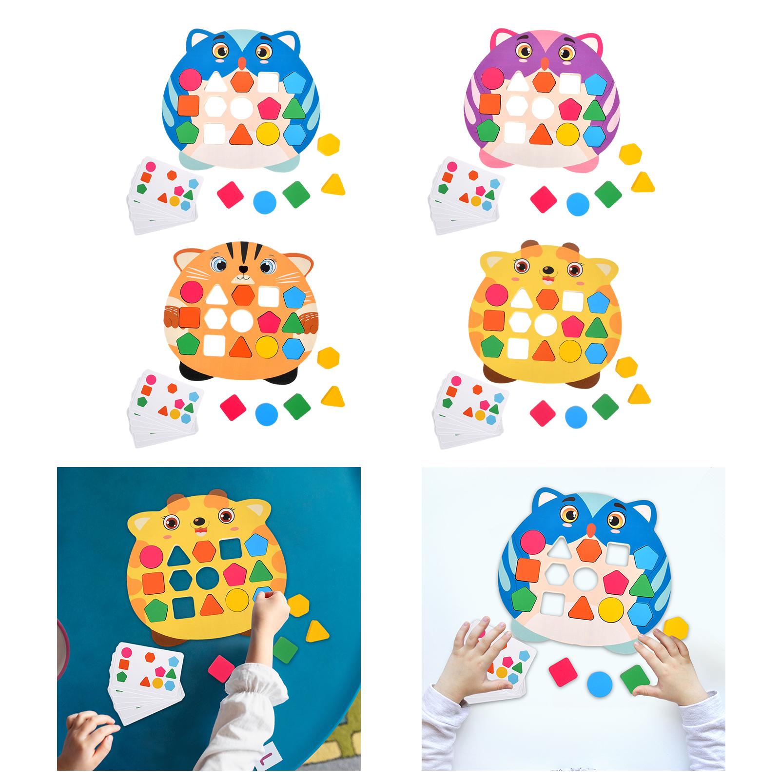 Shape Matching Game Activity T - Kids Toys Under £5 recension och pris