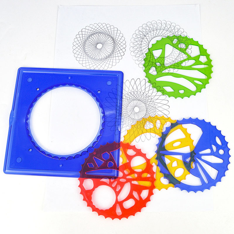 5 in 1 Spiral Art Gear Geometr - Kids Toys Under £5 recension och pris