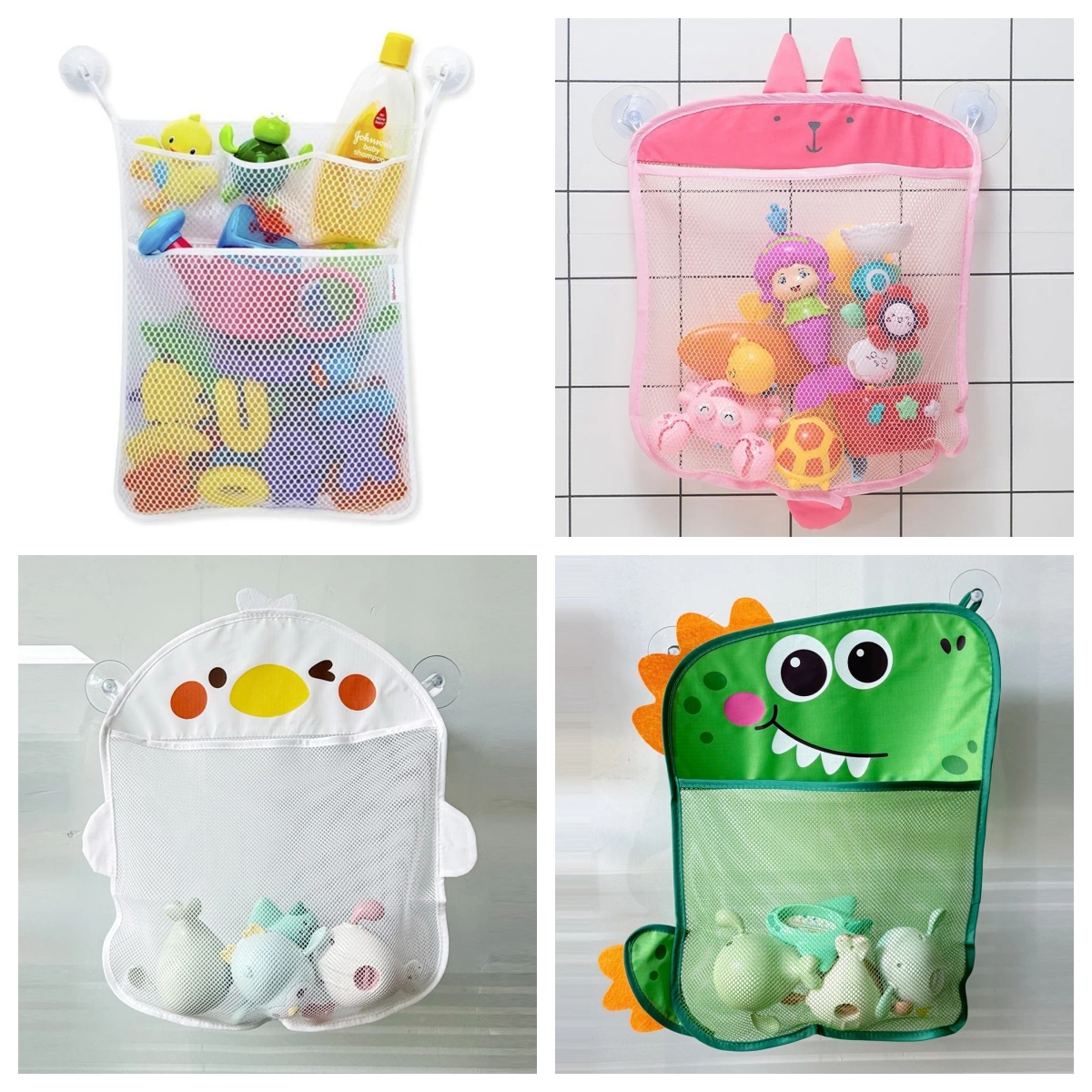 Baby Bathroom Mesh Bag Cartoon - Kids Storage Toys recension och pris