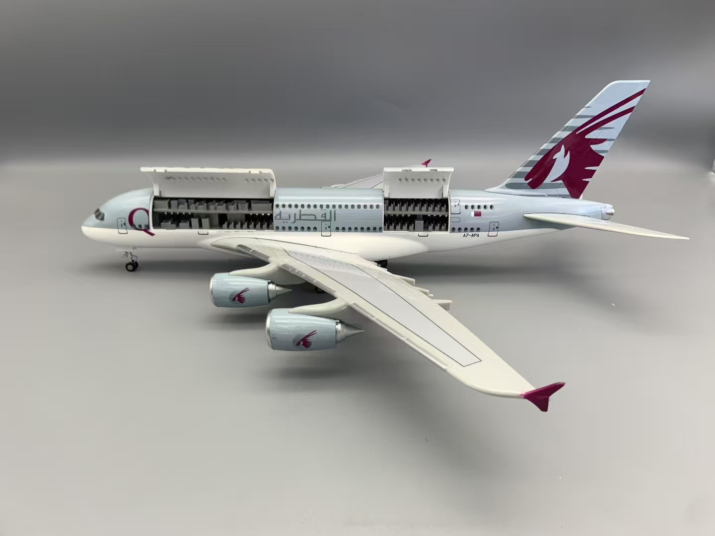 NEW A380 Qatar Airways Model P - Kids Toys Qatar recension och pris
