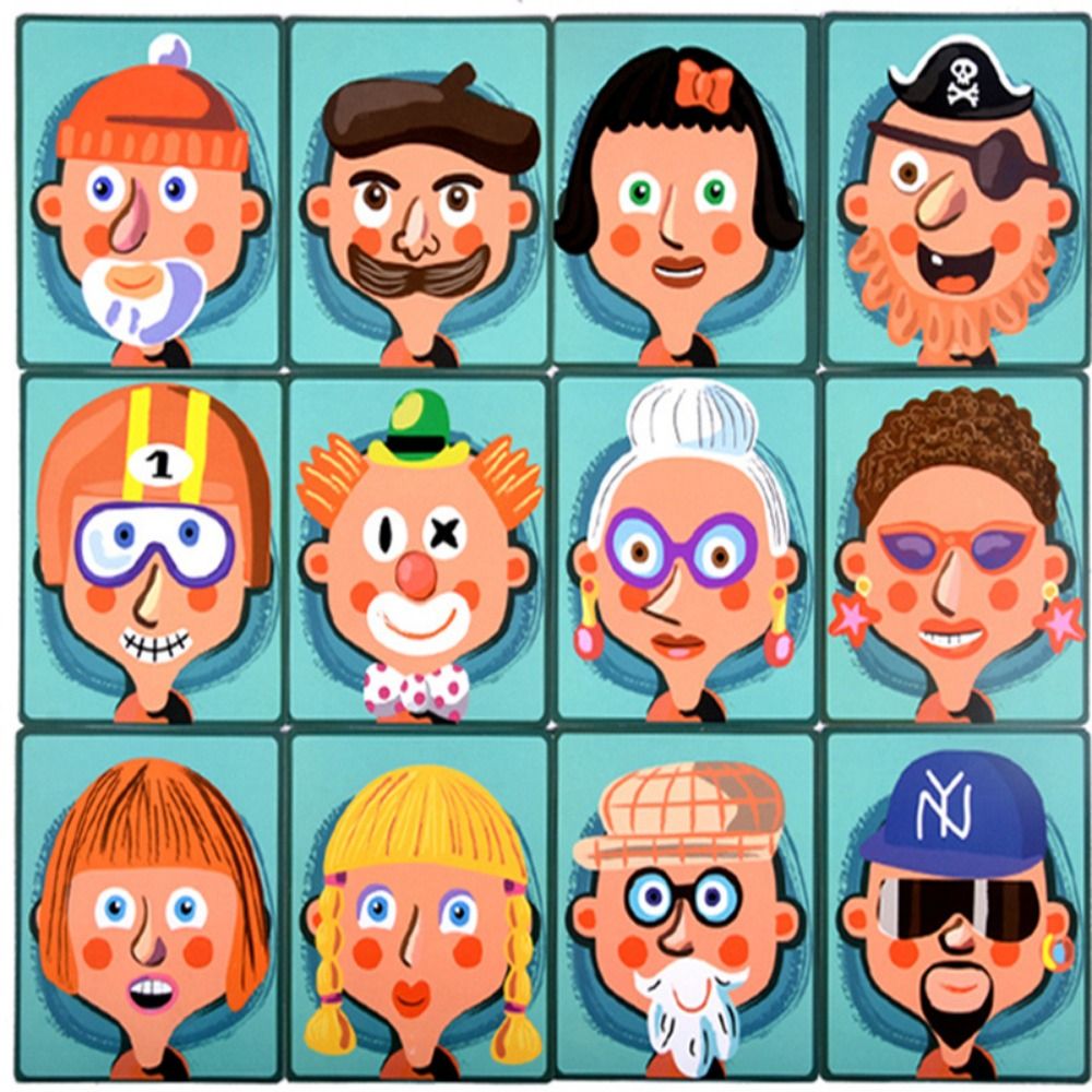 Wood Magnetic 3D Puzzles with  - Kids Toys Drawing Easy recension och pris