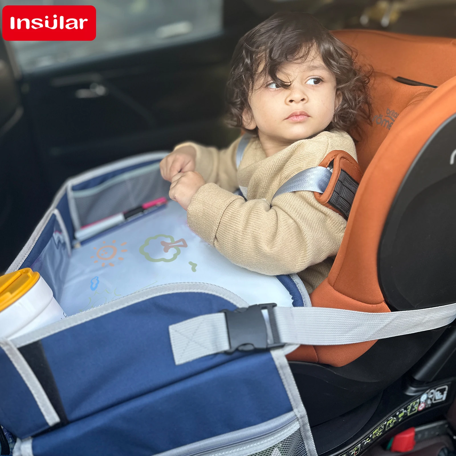 INSULAR Foldable Kids Travel T - Kids Toys Drawing Easy recension och pris